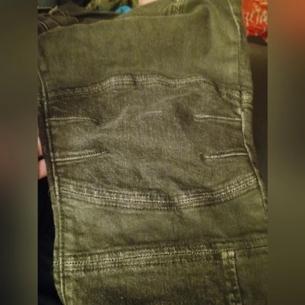 True Religion Black Rocco Relaxed Skinny Jeans 40 x 34 Zip Fly